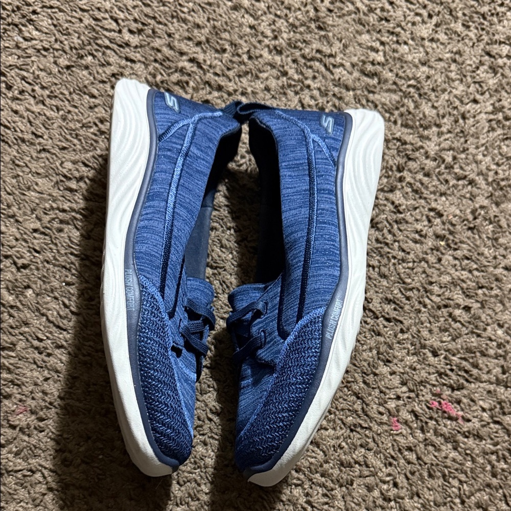 Skechers Navy Casual Slip-Ons - Picture 3 of 6